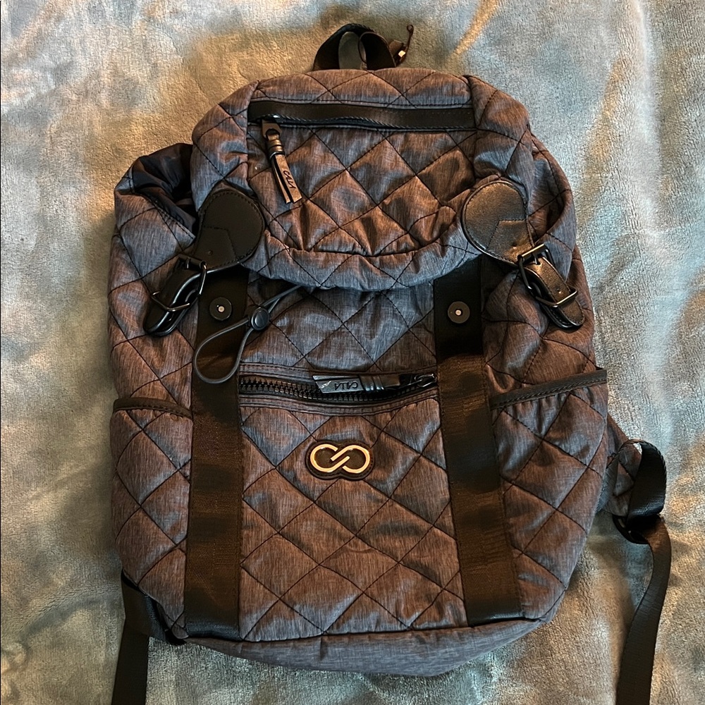 CALIA by Carrie Underwood Quilted Gray Backpack